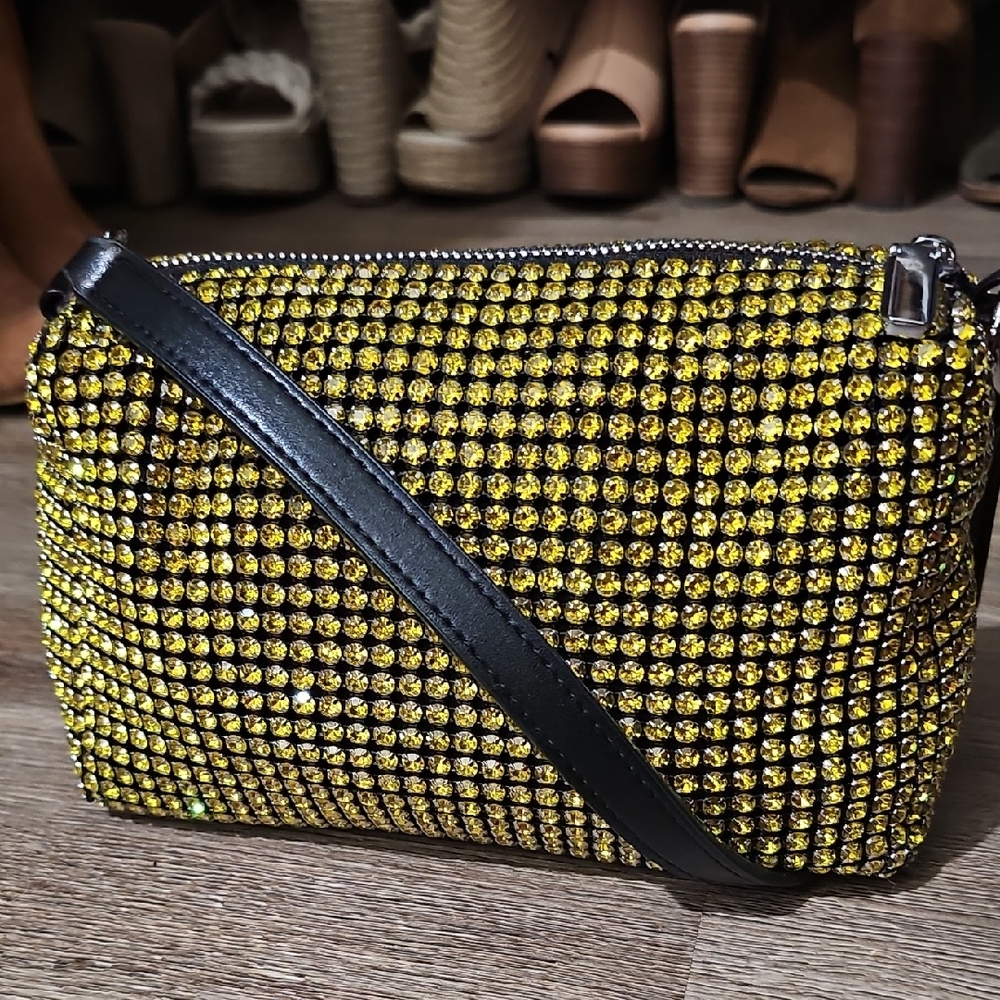 Rhinestone Crossbody Bag